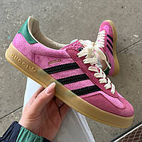 Adidas Gazelle x Gucci Pink Velvet 36