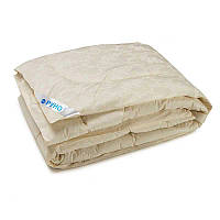 Зимнее одеяло Руно в бязевом чехле антиаллергенное 200х220 см молочный