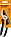 Fiskars Сікатор площинний Solid P121, 25,5 см, 141гр (1057160), фото 3
