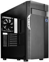 SilverStone Корпус PS14B-E, без БП, 2xUSB3.0, Steel Side Panel, ATX, Black (SST-PS14B-E)