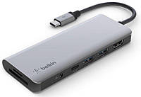 Belkin Адаптер USB-C 7in1 Multiport Dock (AVC009BTSGY)