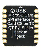 MicroSD Card BFF Add-On - слот для карты памяти microSD для QT Py и Xiao - Adafruit 5683