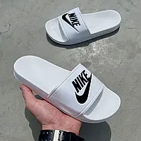 Nike Slides Logo Swoosh White 36