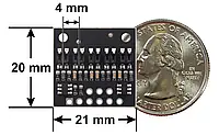 Дорожка с отражающими датчиками QTR-HD-05RC - 5-канальная - цифровая - Pololu 4105