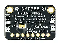 BMP388 - цифровой барометр, датчик давления и высоты 1250hPa I2C / SPI 3-5V - STEMMA QT - Adafruit 3966