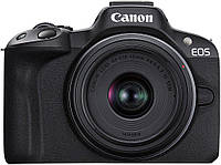 Canon Цифровая фотокамера EOS R50 RF-S 18-45 IS STM Black (5811C033)