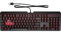 HP Клавиатура OMEN Encoder LED 104key Cherry MX Red USB Black (6YW76AA)