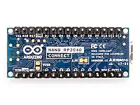 Плата Arduino Nano RP2040 Подключение с разъемами - ABX00053, микроконтроллер Raspberry Pi RP2040,