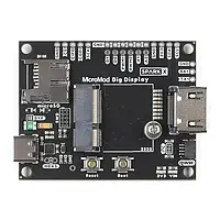 MicroMod Big Display Carrier Board - модуль с видеовыходом для MicroMod RP2040 - SparkFun SPX-17718