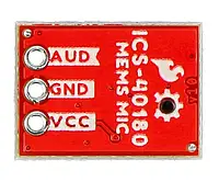 Аналоговый MEMS микрофон - ICS-40180 - SparkFun BOB-18011