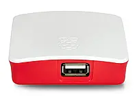 Официальный чехол для Raspberry Pi 3 A+ - красный и белый