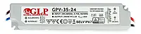 Блок питания для светодиодных лент GLP GPV-35-24 - 24 В / 1,5 А / 36 Вт - водонепроницаемый