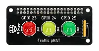 Traffic pHAT - светодиодная накладка для Raspberry Pi Zero - Pi Supply PIS-1778