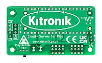 Simply Servos Board - Сервопривод - 8 каналов - для Raspberry Pi Pico - Kitronik 5339