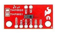 SparkFun Qwiic Mini dToF Imager - TMF8820 - Датчик расстояния 1-500 см - SparkFun SEN-19218