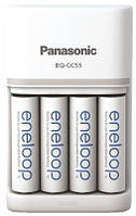 Panasonic Зарядное устройство Smart-Quick Charger Eneloop 4AA 2000 mAh NI-MH (K-KJ55MCD40E)