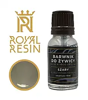 Спиртовий барвник для епоксидної смоли Royal Resin - прозора рідина - 15мл - сірий