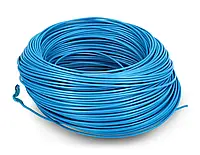Монтажный кабель LgY 1x0,5 H05V-K - синий - рулон 100 м
