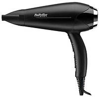 BaByliss Фен D572DE, 2200Вт,дифузор, концентратор, черний