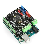 Gravity - 2x2A Motor Shield двухканальный драйвер двигателя 35 В/2 А - щит для Arduino - DFRobot DRI0017