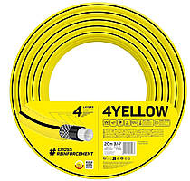 Cellfast Шланг садовий 4YELLOW 3/4" 20м, 4 шари, до 20 Бар, -10… 50°C (10-520)