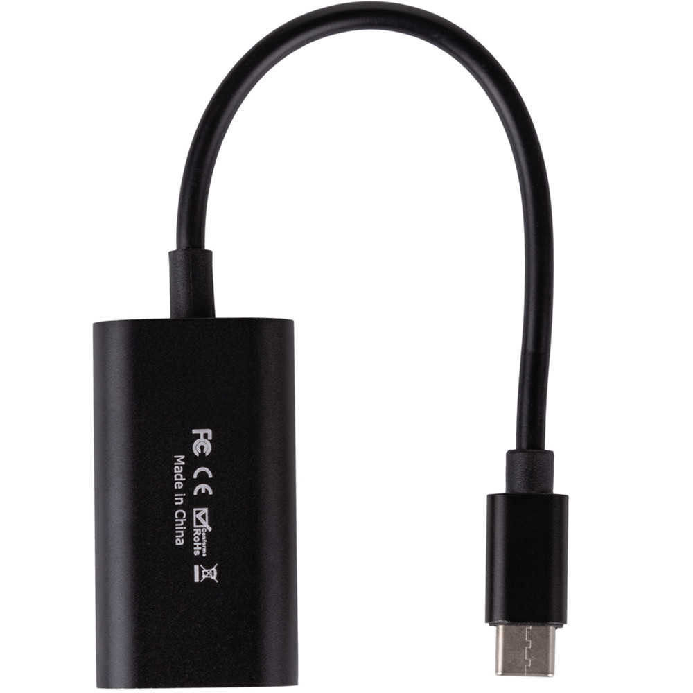 Внешняя карта видеозахвата U&P Capture Card USB Type-C VCC09 Black (4S-VCC09-BK) - фото 4 - id-p1868512803