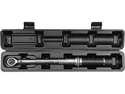 Динамометричний Ключ Щілчковий 3/8", 10-60 Нм, L=362-385 мм (07731)
