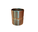 808/00296 Втулка бронзова 82*65(60) мм кріплення передньої стріли до рами JCB 3CX 4CX 5CX, фото 2