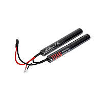 Акумулятор Titan Li-Ion 7.4v 6000mAh Nunchuck (Tamiya) Battery, Чорний