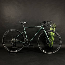 Велосипед вживаний 28" гревел Scott (S\M) зелений мат, S/M (155-170 см)