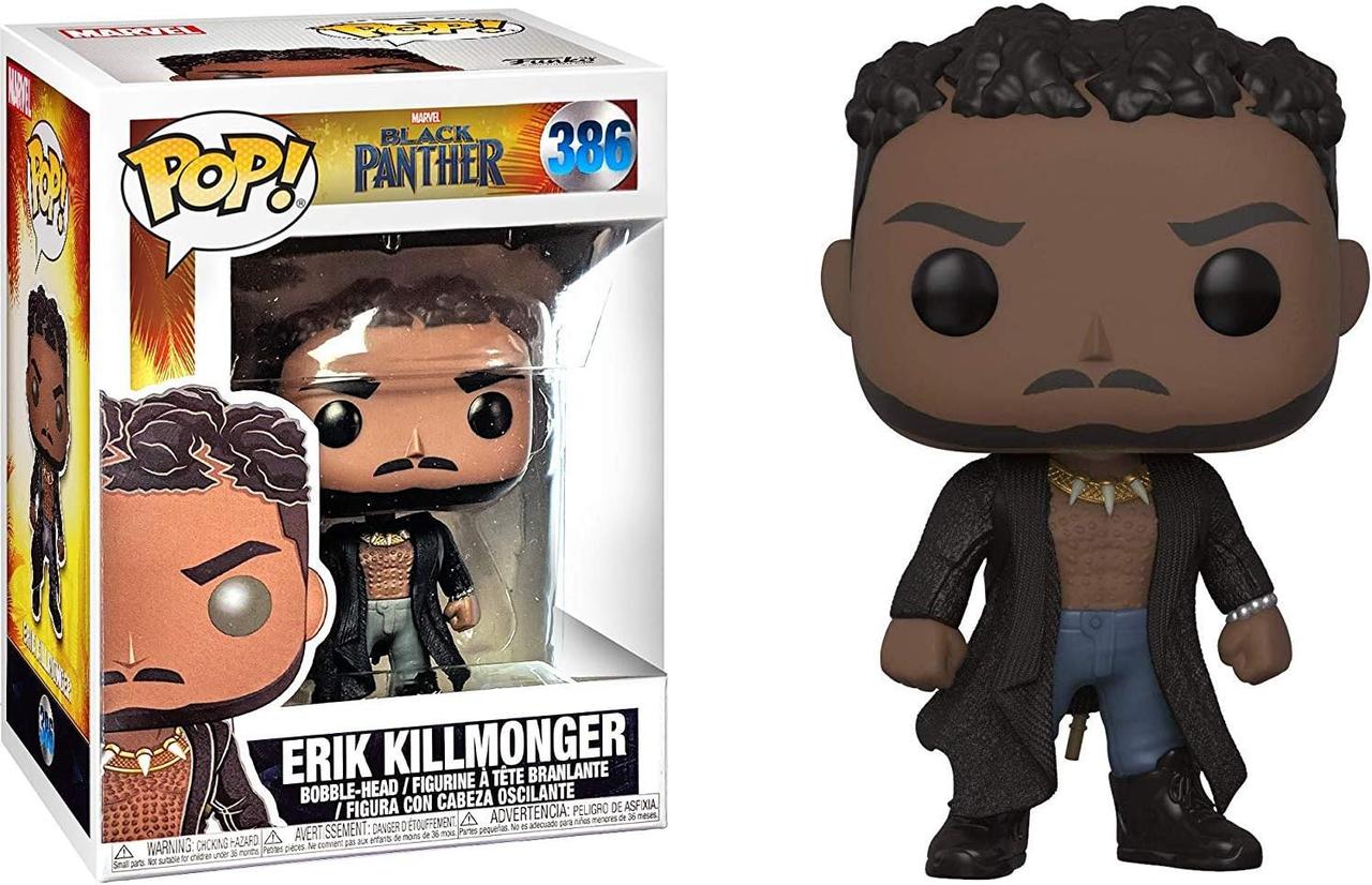 Erik killmonger funko pop deals