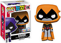 Виниловая фигурка Funko Raven Orange (Toys R Us Exc) Pop TV и 1 комплект совместимой графической защиты (