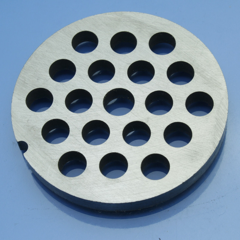 Решітка м'ясорубки Kenwood MG510, MG450, MG470, MG480 PRO1600 8мм нержавійка крупна котлетна, фото 1