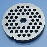 Решітка м'ясорубки Kenwood MG510, MG450, MG470, MG480 PRO1600 5мм нержавійка котлетна середня, фото 3
