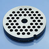 Решітка м'ясорубки Moulinex HV8 ME610, ME625, ME645, ME66, ME665 5мм нержавійка котлетна середня, фото 2