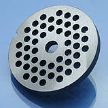 Решітка м'ясорубки Moulinex HV8 ME610, ME625, ME645, ME66, ME665 5мм нержавійка котлетна середня, фото 3