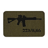 Нашивка M-Tac AR-15 223/5,56 Laser Cut, Olive, Cordura