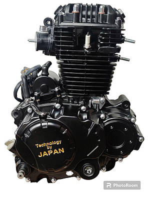 Двигун CB250 (166FMM) з балансувальним валом, фото 1