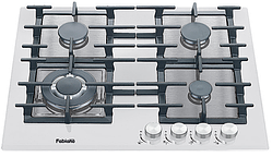 Газова варильна панель Fabiano FHG 1444 VGHT White glass 8111.405.0269