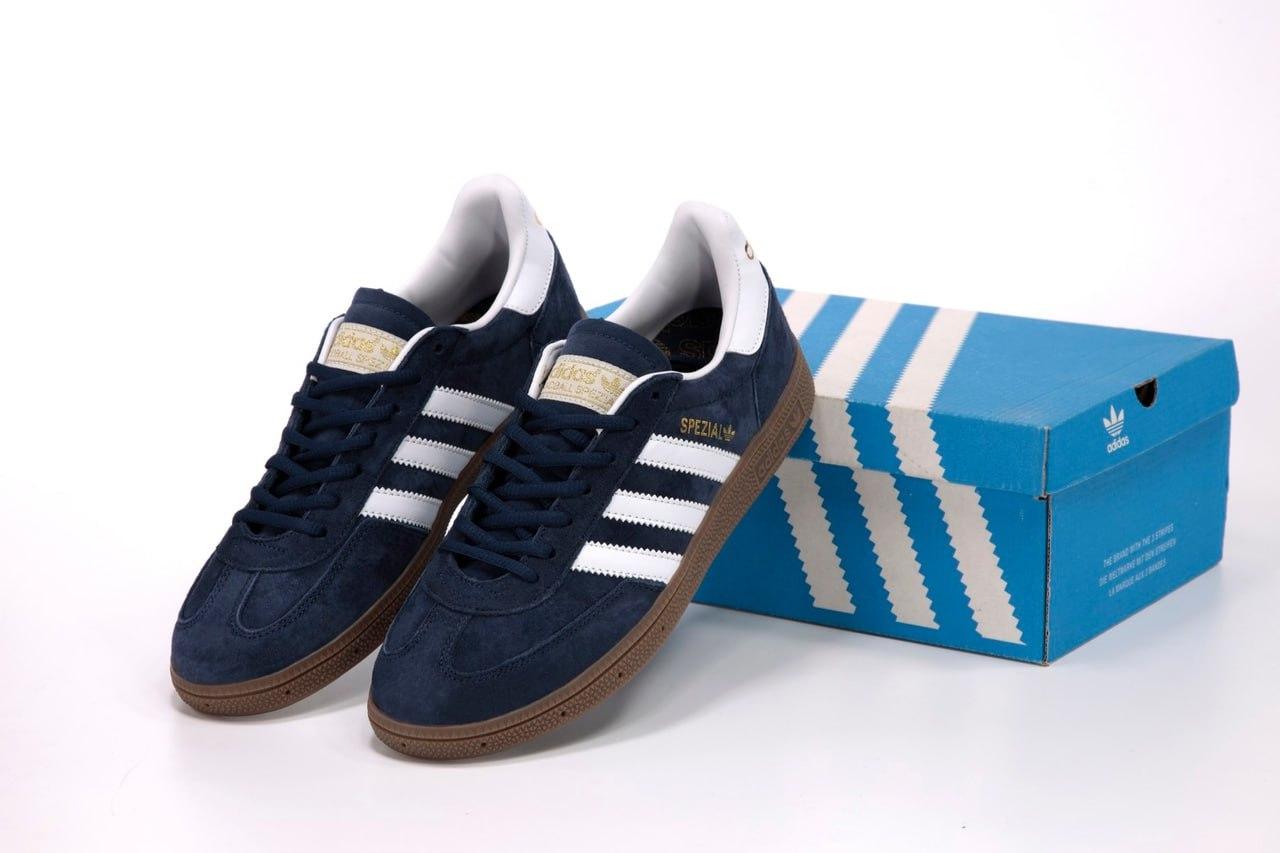 Чоловічі Кросівки Adidas Spezial Blue White 41-42-43-44-45