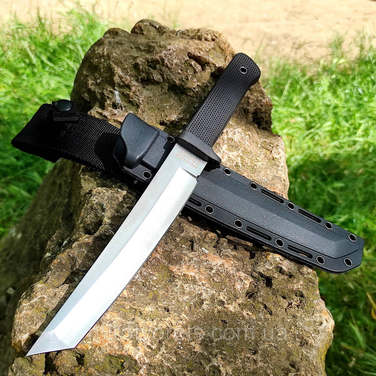 Ніж нескладний Cold Steel Recon Tanto San Mai сатин, 30.5см, china +paracord