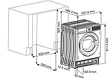 Вбудована пральна машина Fabiano FBW 1408 8261.510.1 101, фото 3
