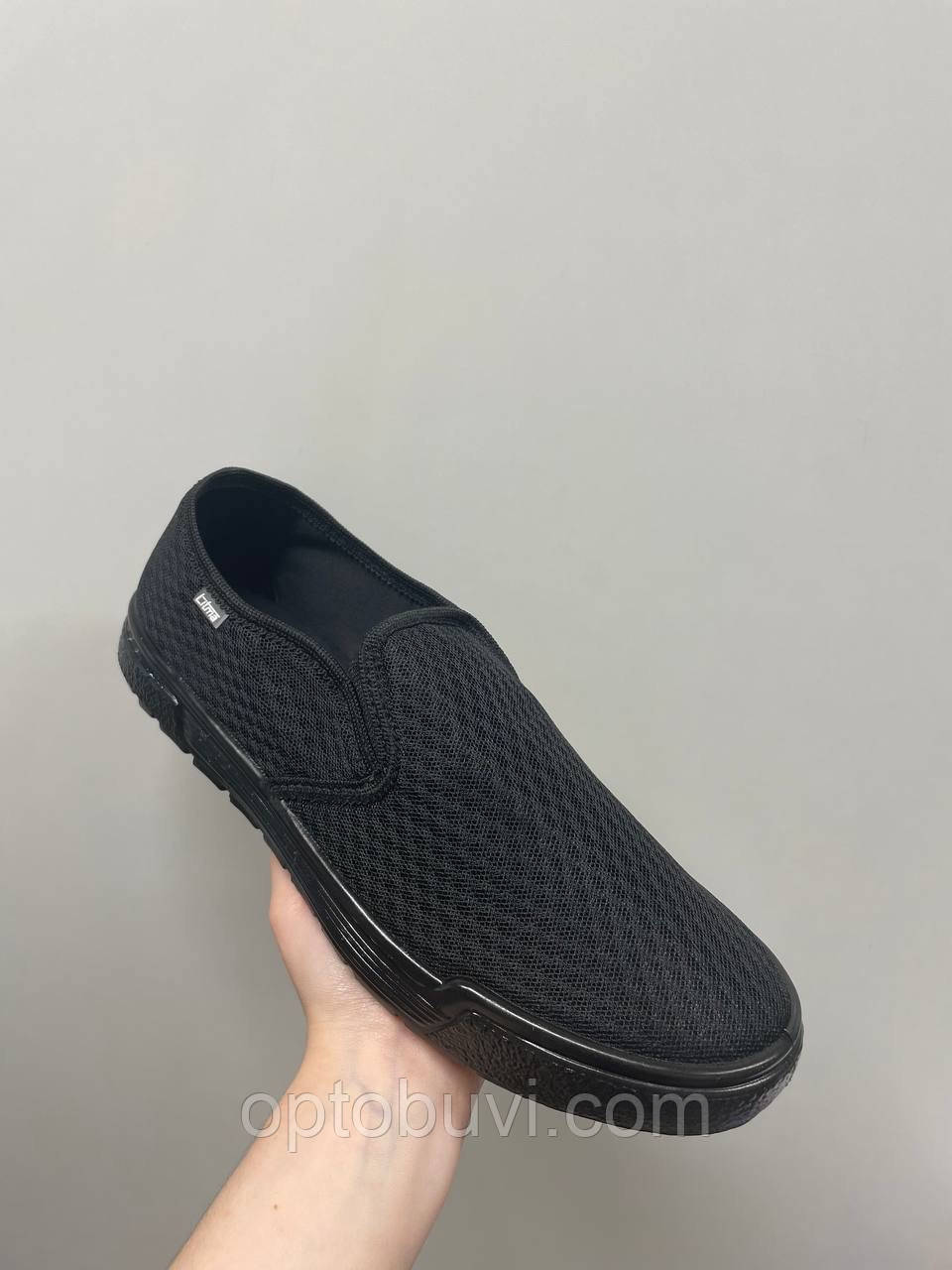 Мокасини чоловічі чорні Litma оптом