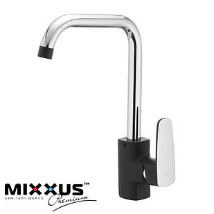 Змішувач для кухні Mixxus Missouri 014-G Гайка (Black)