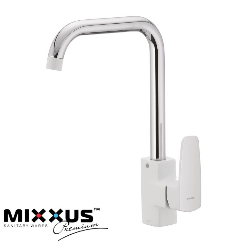 Змішувач для кухні Mixxus Missouri 014-G Гайка (White)