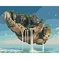 Картина за номерами Strateg Острови в небі розміром 40х50 см (GS1280) melmil