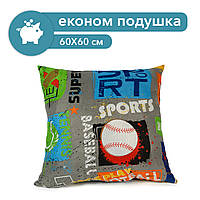 Подушка для сну 60х60, тканина полікотон
