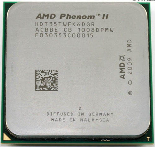 Процесор AMD Phenom II X6 1035T 2.6-3.1GHz 95W, фото 1