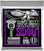 Струны для электрогитары Ernie Ball 3120 Regular Slinky Titanium Coated Strings 11/48