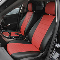 Чехлы на сиденья Ауди 100 C4 (Audi 100 C4) {не рекаро} универсальные, кожзам